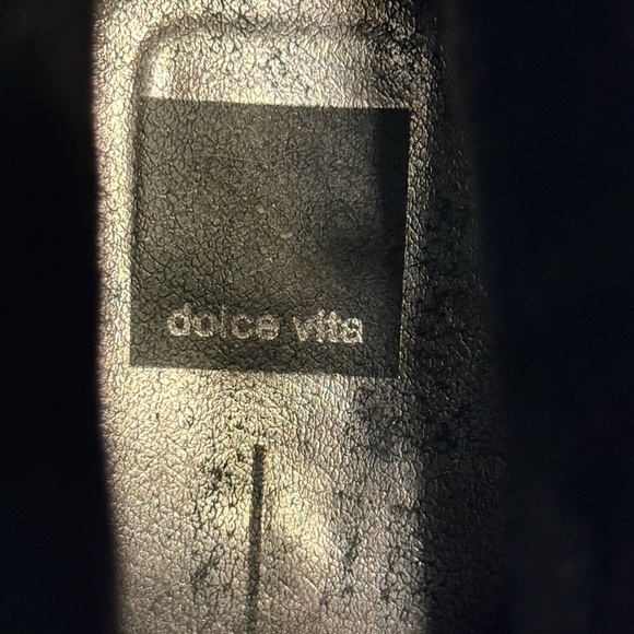 Dolce Vita Black Studded Ankle Booties - Picture 12 of 13